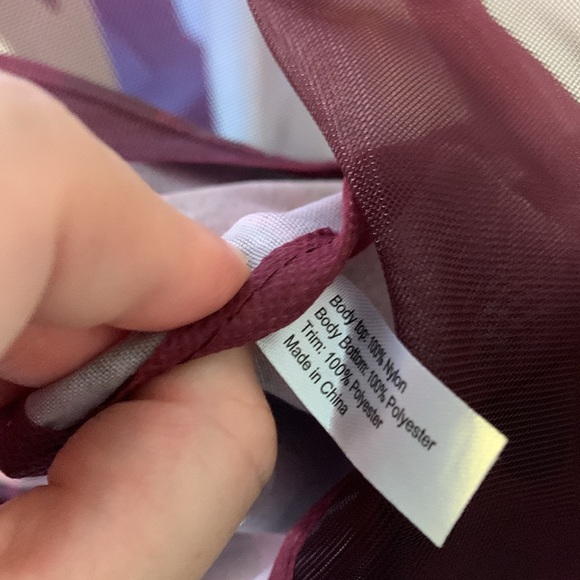 Kate Spade BlackBerry Preserve Large Mesh Top Tote Bag - Picture 6 of 6